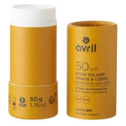 Stick solaire bio SPF 50 Avril