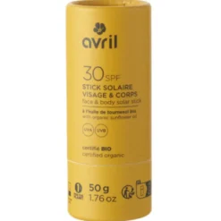 Stick solaire bio SPF 30 Avril