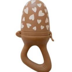 Sucette grignoteuse et 4 embouts fall in love camel