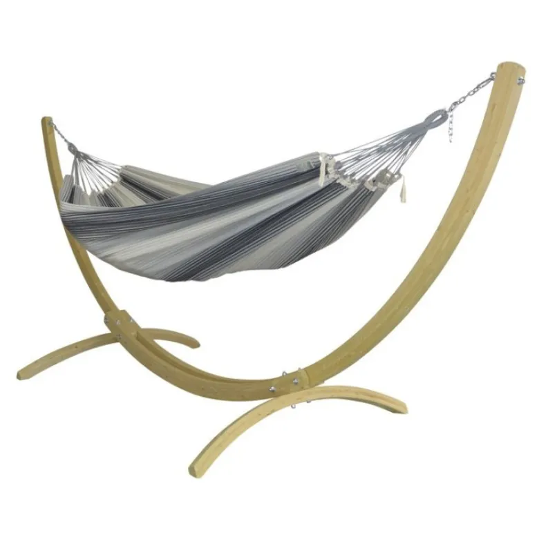 Support hamac maya + mariposa xxl 3 gris