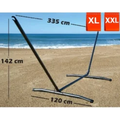 Support hamac métal inka relax xl