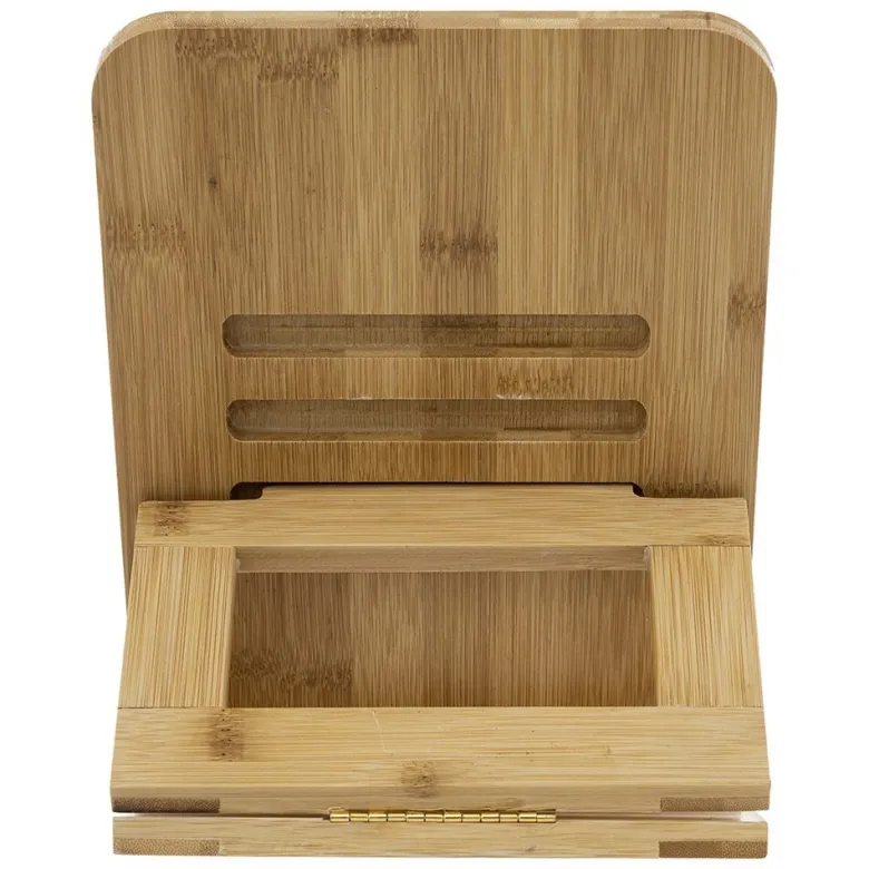 Support tablette bambou