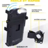 Support téléphone avec batterie intégrée