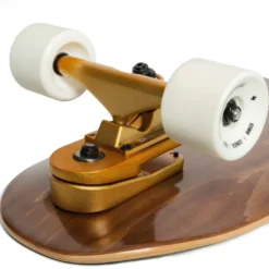 Surfskate premium – sensation surf authentique sur asphalte Marron