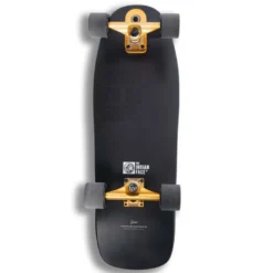 Surfskate premium – sensation surf authentique sur asphalte Noir chine