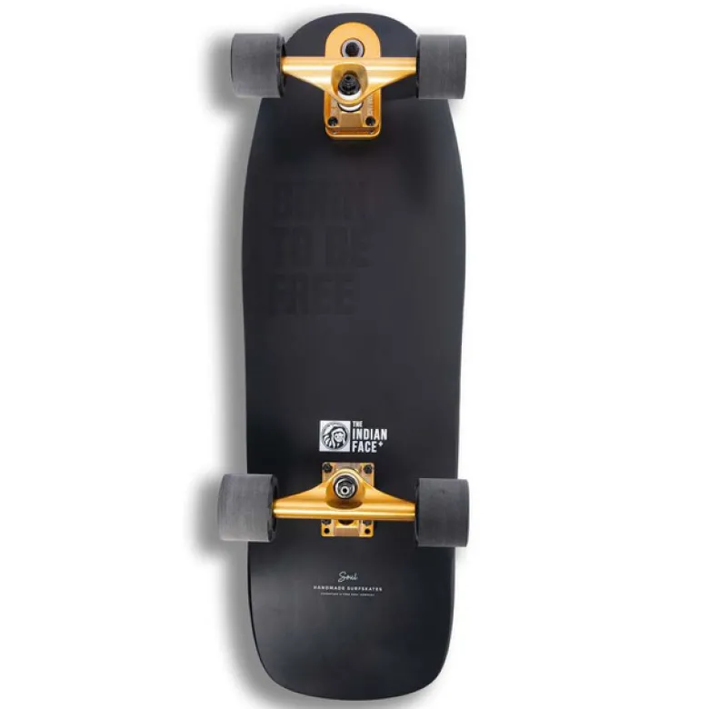 Surfskate premium – sensation surf authentique sur asphalte Noir chine