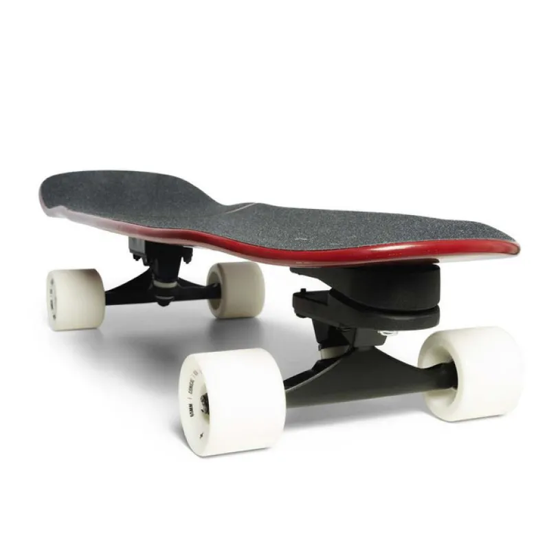 Surfskate premium – sensation surf authentique sur asphalte Rouge intense