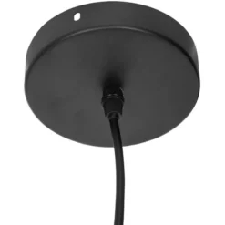 Suspension cône en rotin d33 cm