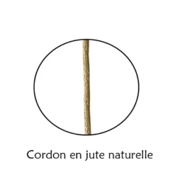 Suspension douille e27 pvc noire