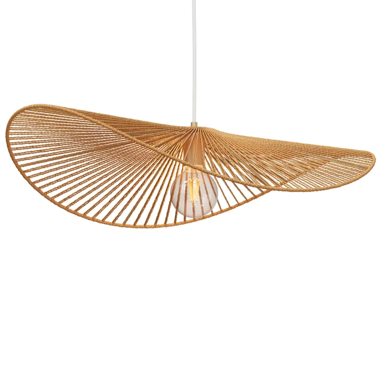 Suspension en papier de corde 75 cm - mada