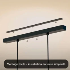 Suspension led - inoleds - jade blanc