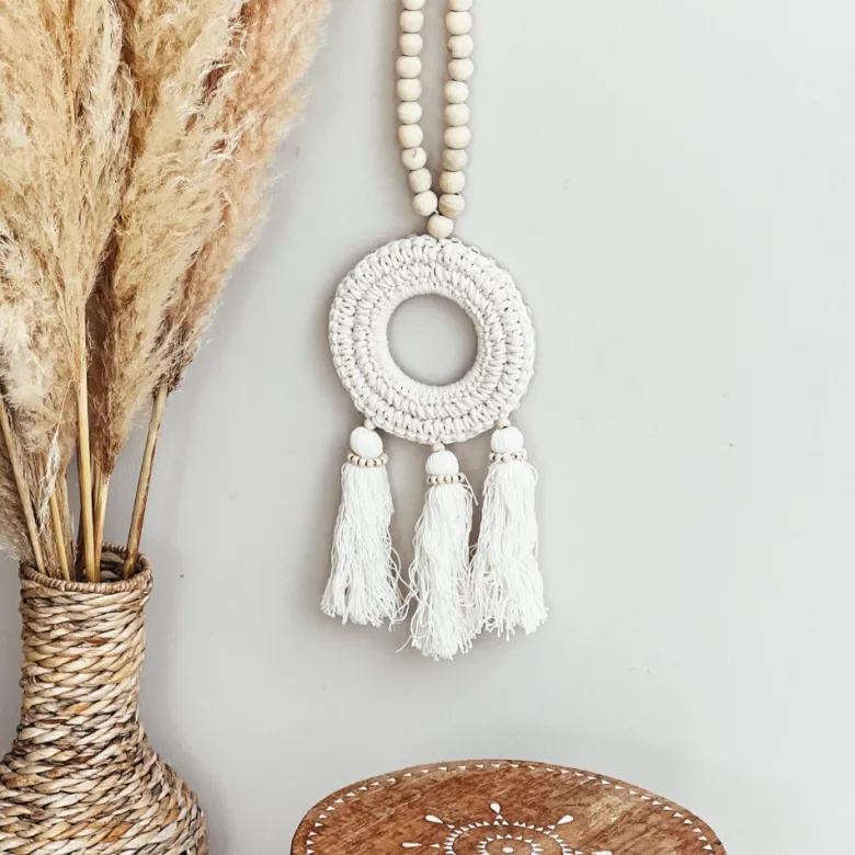 Suspension macramé