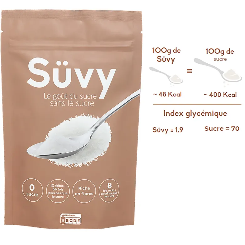 Süvy - substitut de sucre en poudre