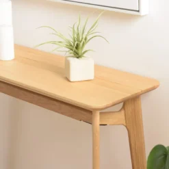 Sya - console 100x35cm en chêne massif