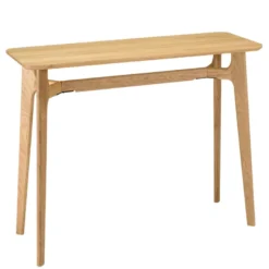 Sya - console 100x35cm en chêne massif