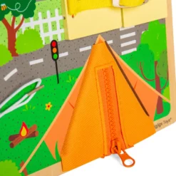 Tableau des compétences de vie en bois