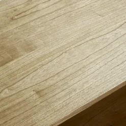 Table basse en bois de mindi avec tiroir