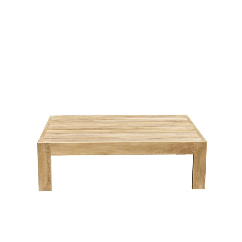Table basse jardin teck
