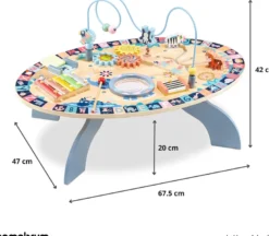 Table d'activités éducative sensorielle