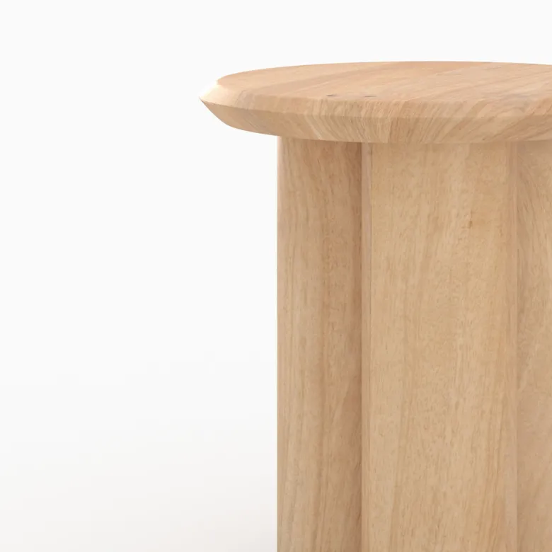 Table d'appoint en bois de manguier d40 cm - sacha