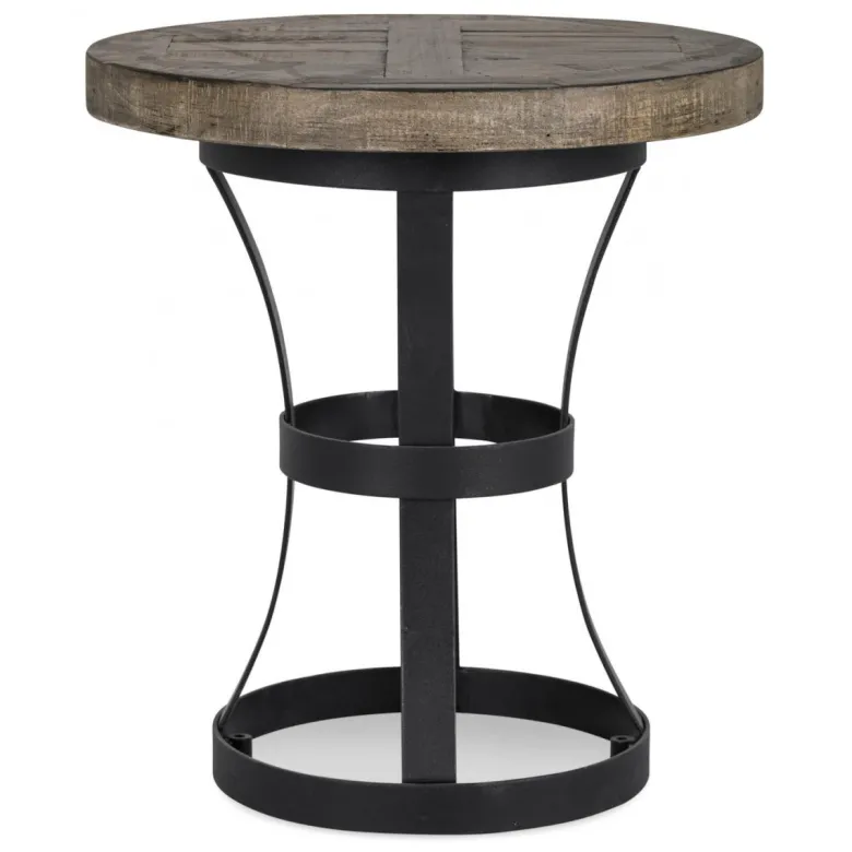 Table de chevet bois marron - flavine