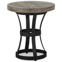 Table de chevet bois marron - flavine