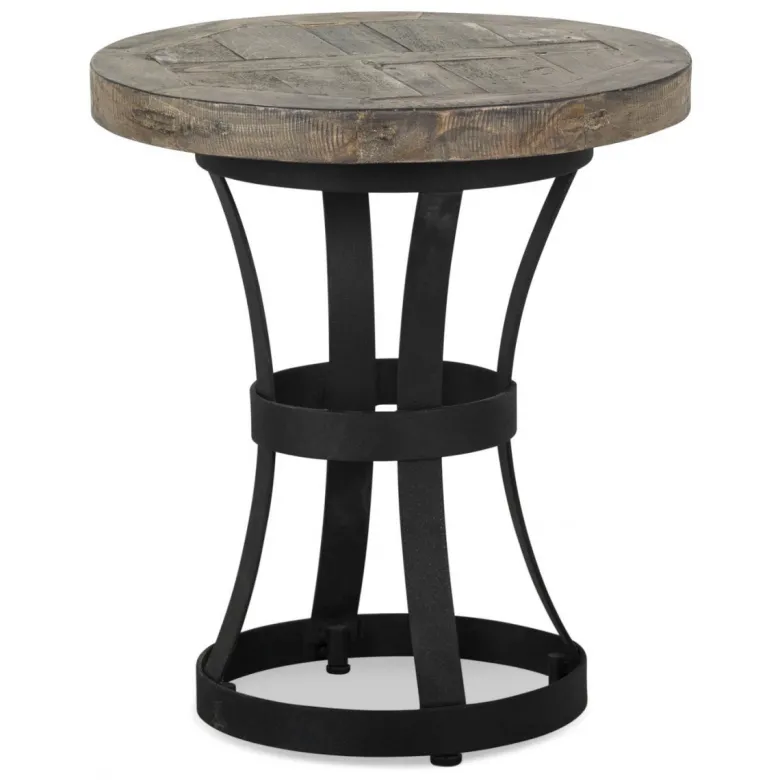 Table de chevet bois marron - flavine
