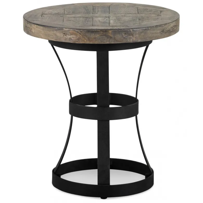 Table de chevet bois marron - flavine