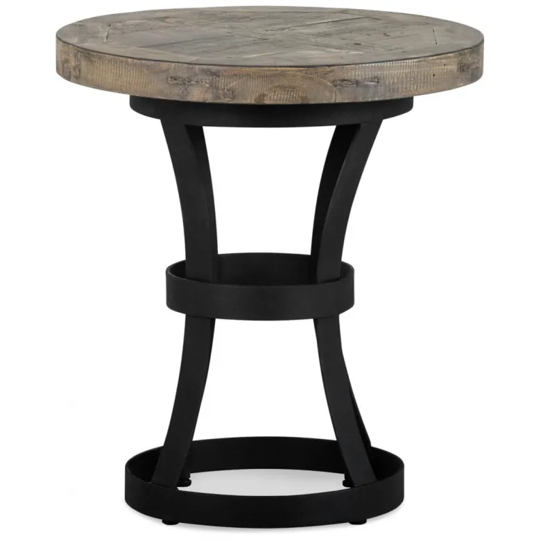 Table de chevet bois marron - flavine