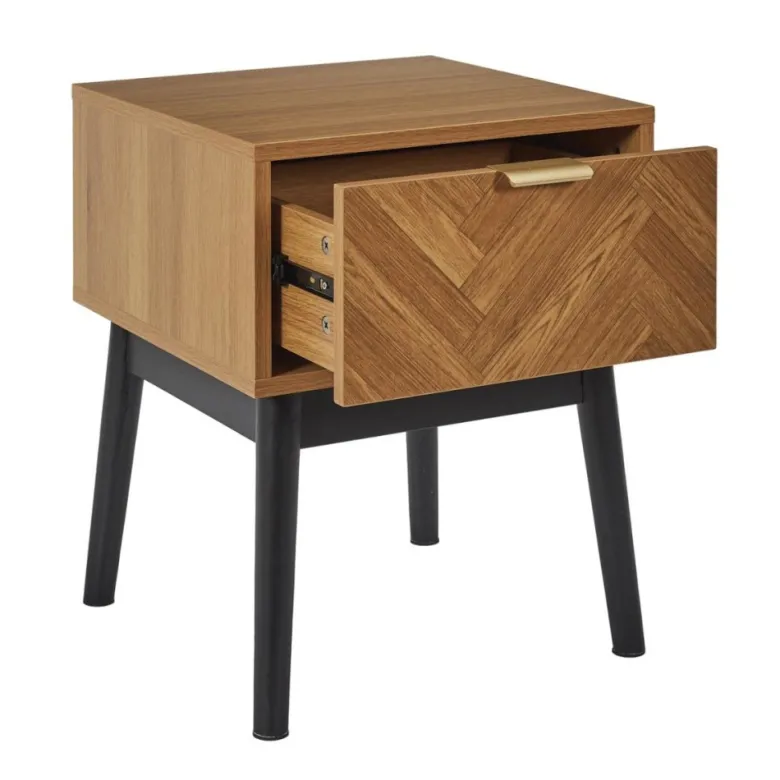 Table de chevet en bois