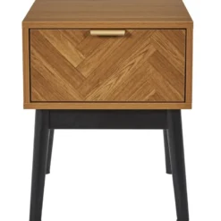Table de chevet en bois