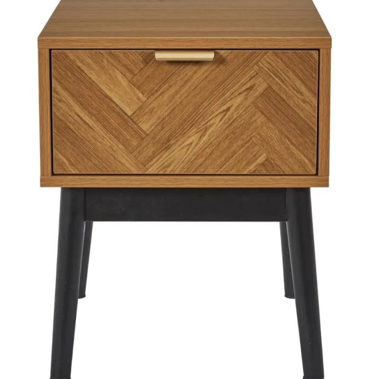 Table de chevet en bois