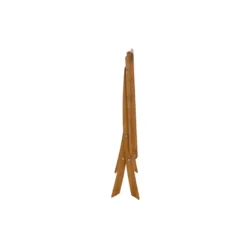 Table de jardin carrée pliante en bois massif l70 cm fuego