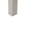 Table de jardin rectangulaire alu evasion 4 places effet bois lin et argile - he
