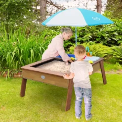 Table de jeux à sable et à eau en bois