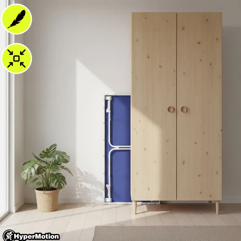 Table de ping-pong hypermotion pliable portable avec accessoires complets