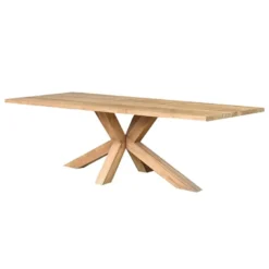 Table en teck recyclé 240 cm, conceptual