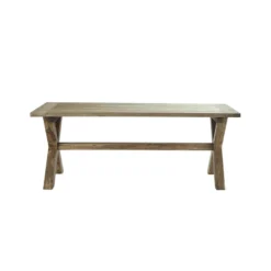 Table en teck recyclé 6 pers