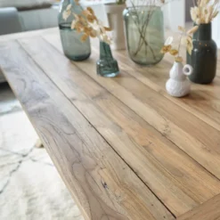 Table en teck recyclé 6 pers