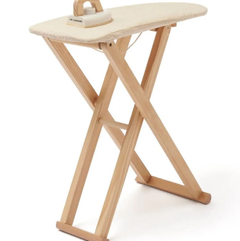 Table et fer à repasser en bois kid's hub