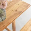 Table haute bois d'acacia