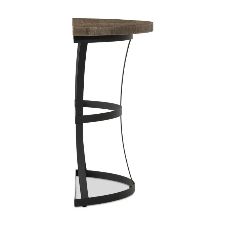 Table haute bois marron - flavine