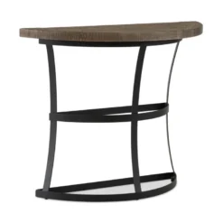 Table haute bois marron - flavine