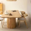 Table à manger bois acacia
