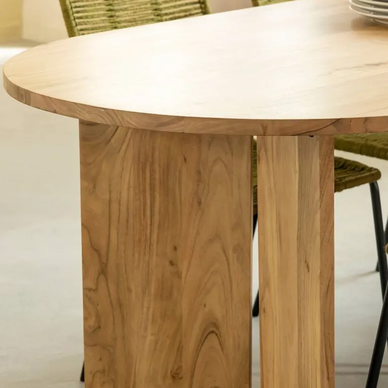 Table à manger bois acacia