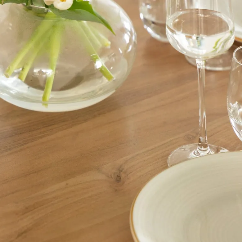 Table à manger en bois acacia flora
