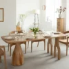 Table à manger en bois d'acacia anaé