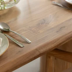 Table à manger en bois d'acacia anaé