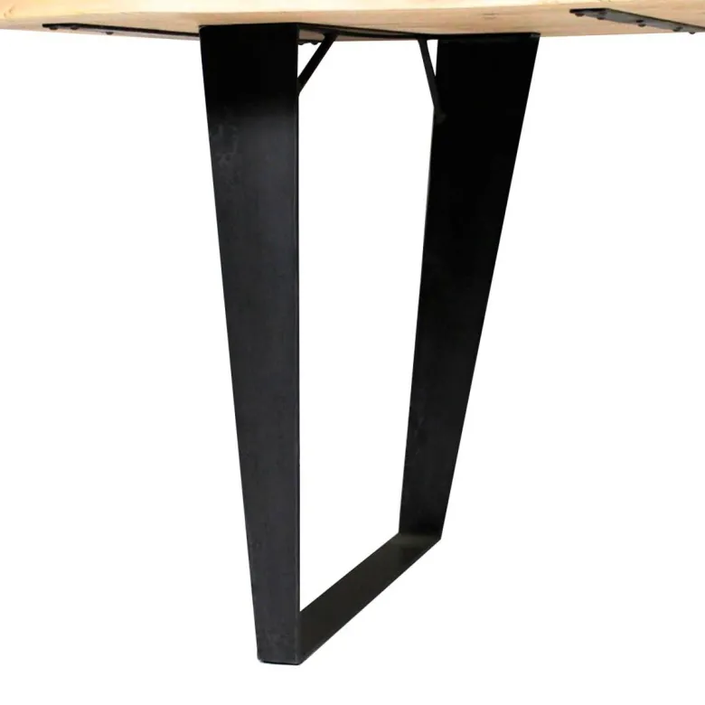 Table à manger en bois d'acacia 200 cm