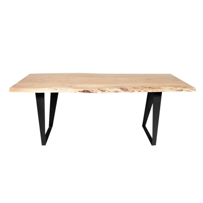 Table à manger en bois d'acacia 200 cm